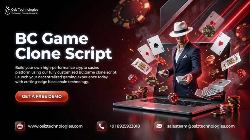 How BC Game Clone Script Integrates Blockchain and Smart Contracts  