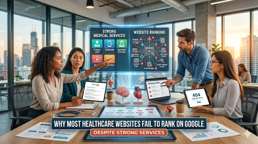 Why Most Healthcare Websites Fail to Rank on Google Despite Strong Services