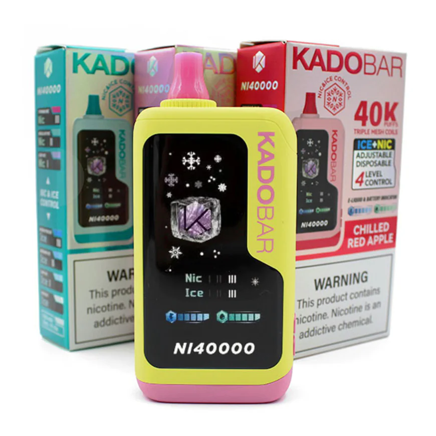 Kado Bar NI40K Ice+Nic Control Disposable Vape: The Future of Customizable Vaping