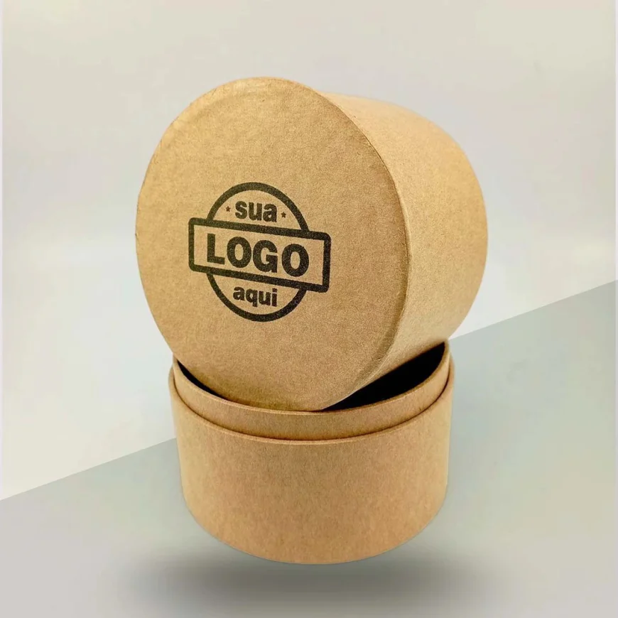 EcoLux Round Kraft Boxes: Circular Packaging That Elevates Branding