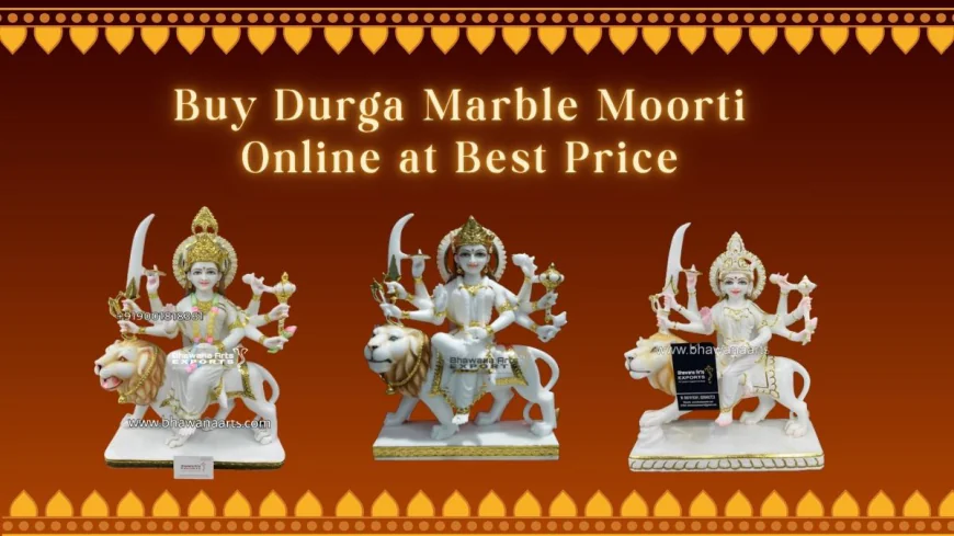 Buy Durga Marble Moorti Online at Best Price