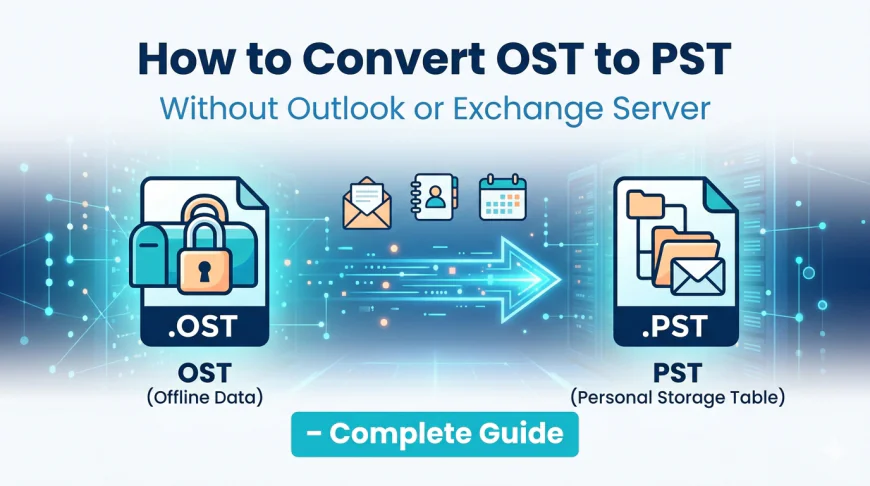 How to Convert OST to PST Without Outlook or Exchange Server – Complete Guide