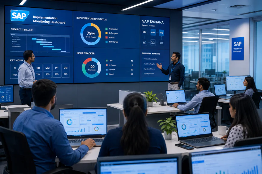 SAP Implementation Company in India for Enterprise Digital Transformation