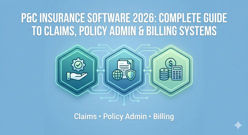 P&C Insurance Software in 2026: Complete Guide to Claims, Policy Admin & Billing Systems