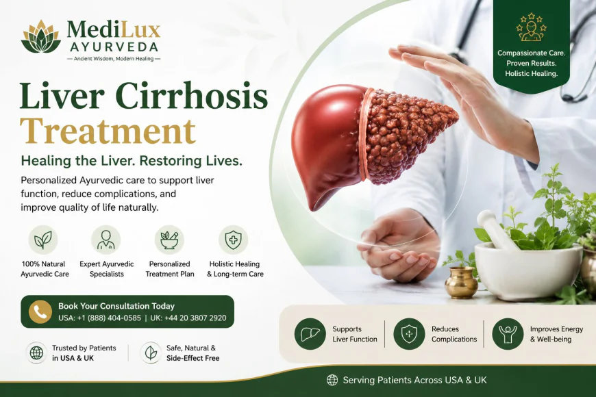 Liver Cirrhosis Treatment with Ayurveda – A Natural Healing Approach by MediLux Ayurveda