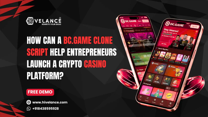 How Can a BC.Game Clone Script Help Entrepreneurs Launch a Crypto Casino Platform?