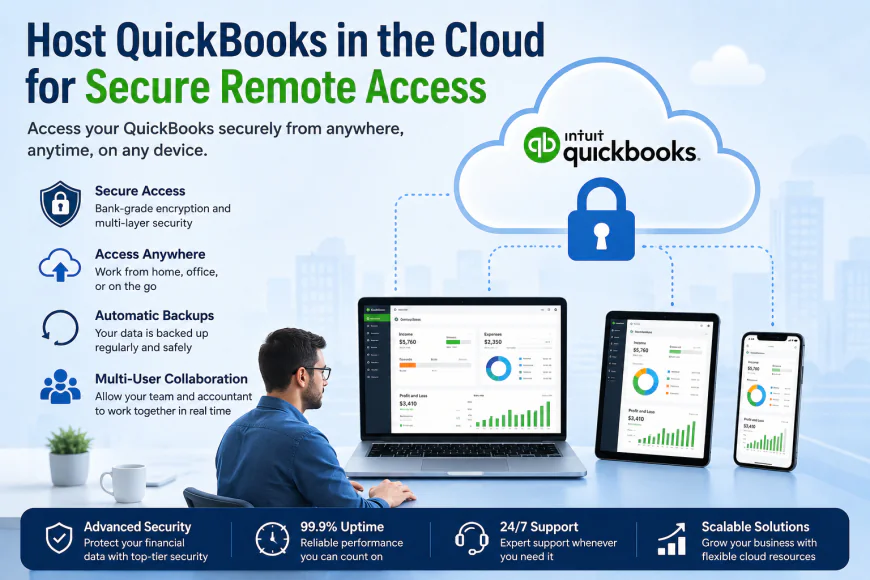 Host QuickBooks in the Cloud for Secure Remote Access