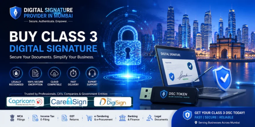 Buy Class 3 Digital Signature in Mumbai with Quick Verification
