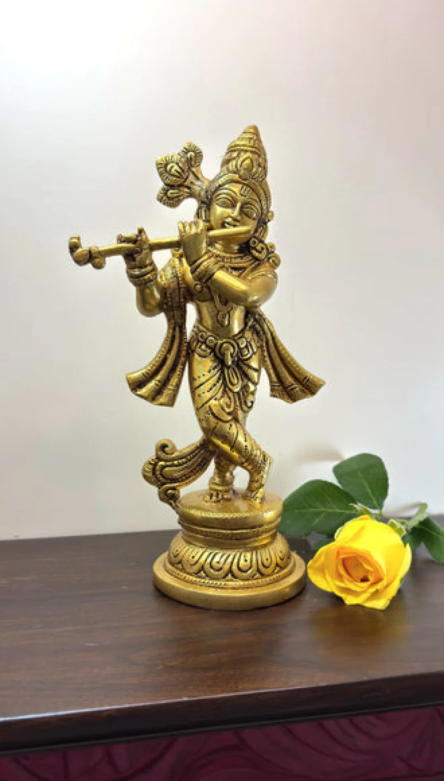 Traditional vs Contemporary Designs in Brass Krishna Statue