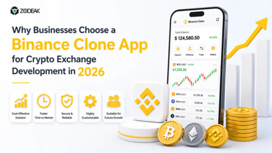 Why Businesses Choose a Binance Clone App for Crypto Exchange Development in 2026