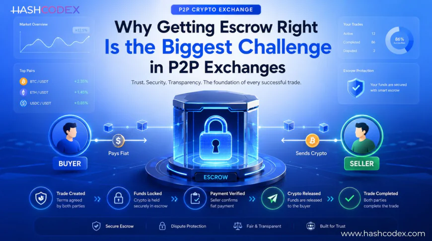 Why Escrow Design Is the Biggest Challenge in P2P Exchange Platforms