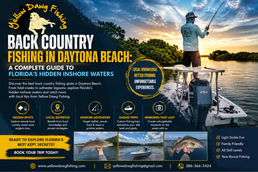 Back Country Fishing in Daytona Beach: A Complete Guide to Florida's Hidden Inshore Waters