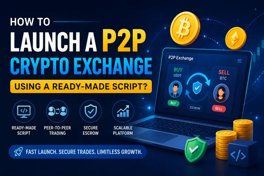 How to Launch a P2P Crypto Exchange Using a Ready-Made Script?