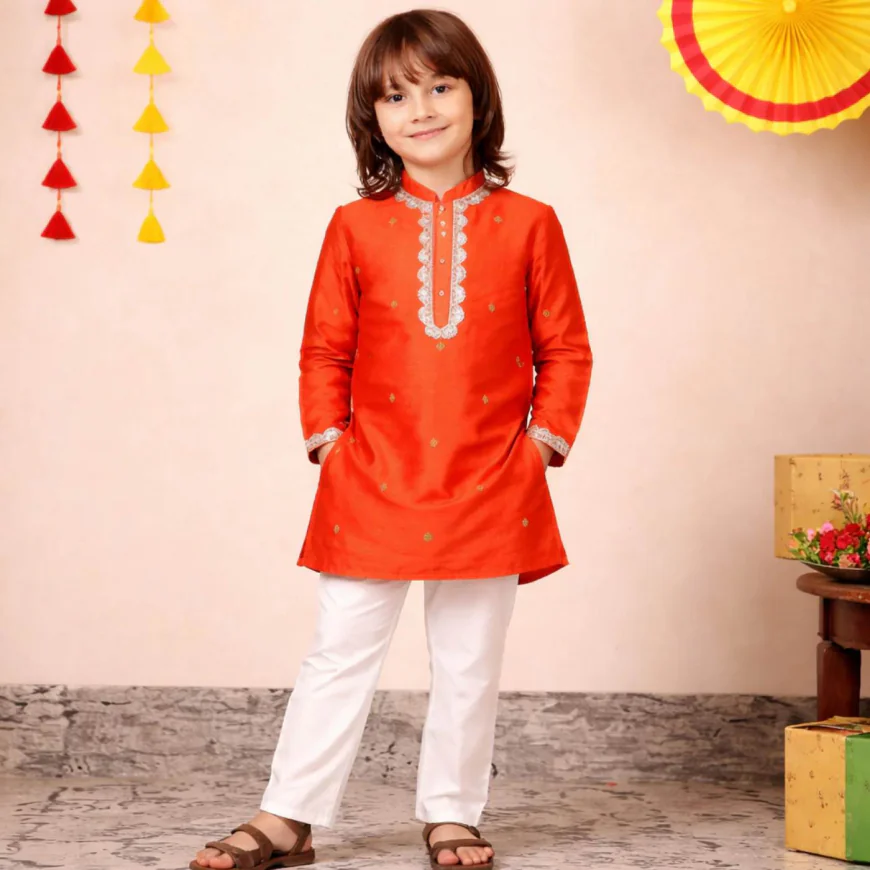 Best Kurta Pajama & Party Wear Dresses for Boys – Stylish Kids Fashion Guide