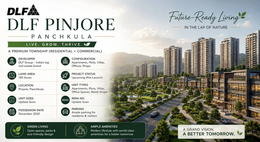 DLF Panchkula Township Pinjore Premium Residential & Commercial Development