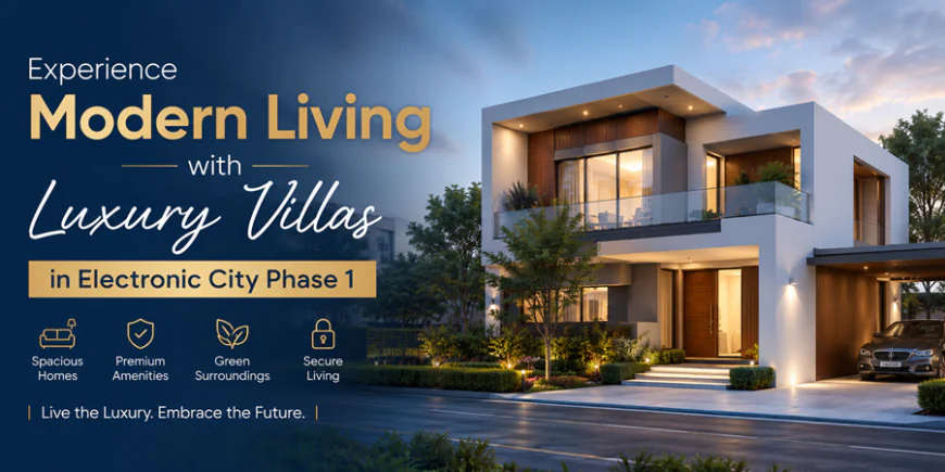 Experience Modern Living with Luxury Villas in Electronic City Phase 1