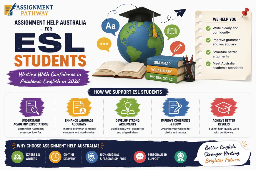 Assignment Help Australia for ESL Students: Writing With Confidence in Academic English in 2026