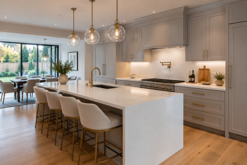 Low-Maintenance Kitchen Surface Options for Stylish Surrey Homes