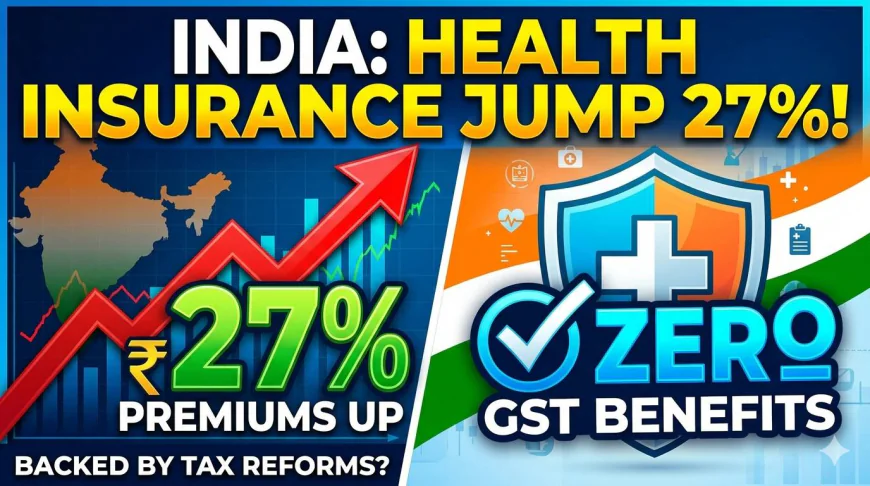 India Sees 27% Jump in Health Insurance Premiums Backed by Zero GST Benefits