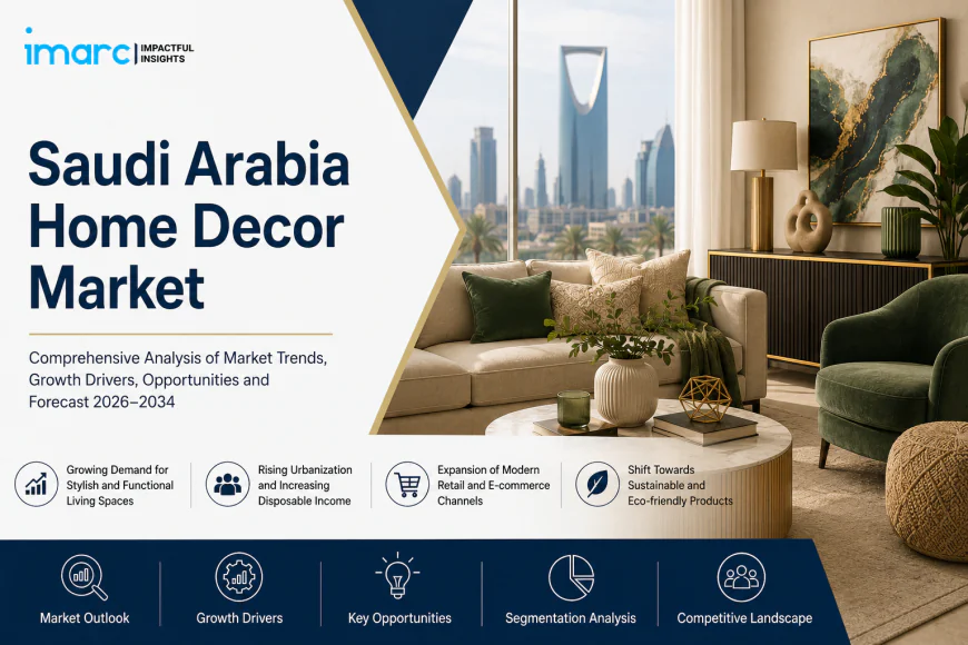 Saudi Arabia Home Decor Market Size, Share, Industry Trends and Report 2026–2034