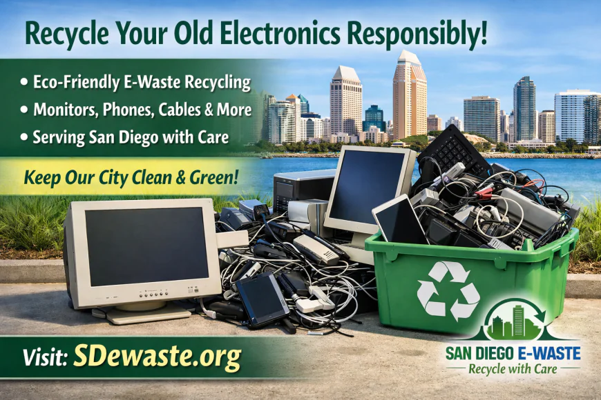 San Diego E-Waste Free Pick Up / Drop Off: Veteran Guide