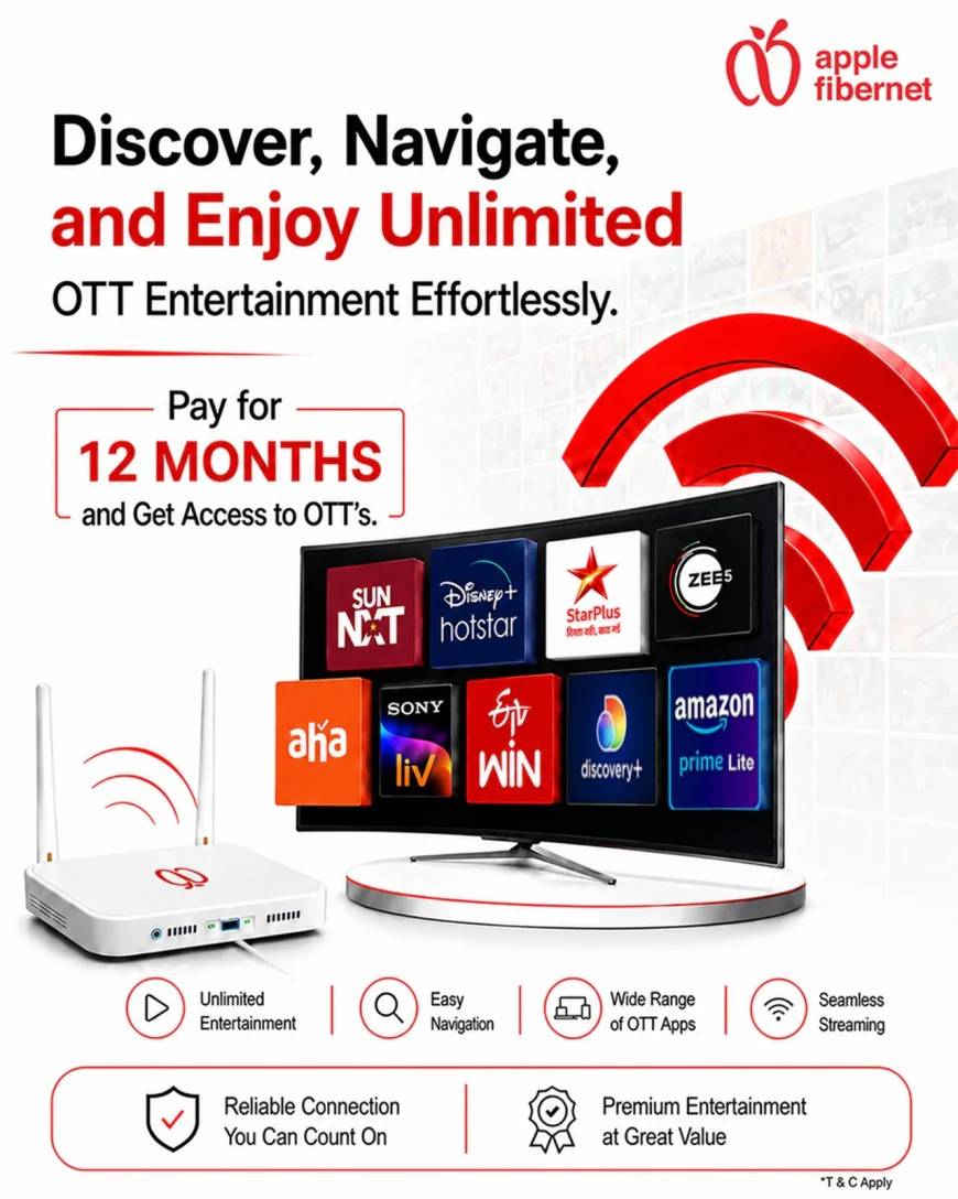Best Broadband Connection in Amalapuram for Seamless Digital Connectivity