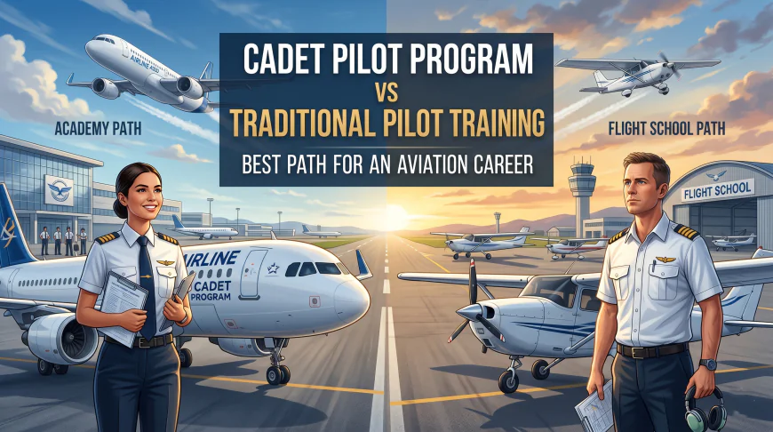 Cadet Pilot Program vs Traditional Pilot Training: Best Path for an Aviation Career