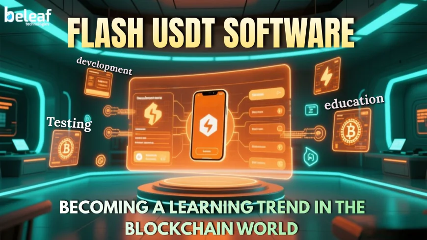 Why Flash USDT Software Is Becoming a Learning Trend in the Blockchain World