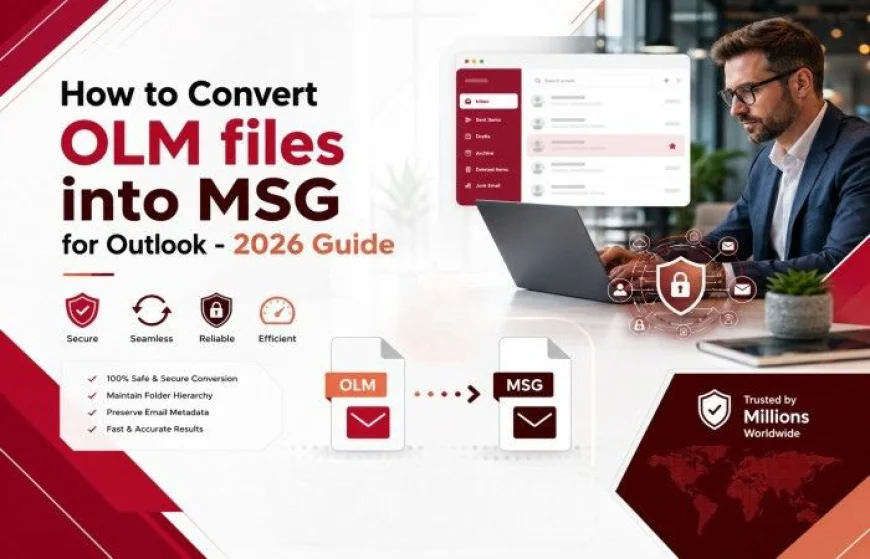 How to Convert OLM files into MSG for Outlook - 2026 Guide