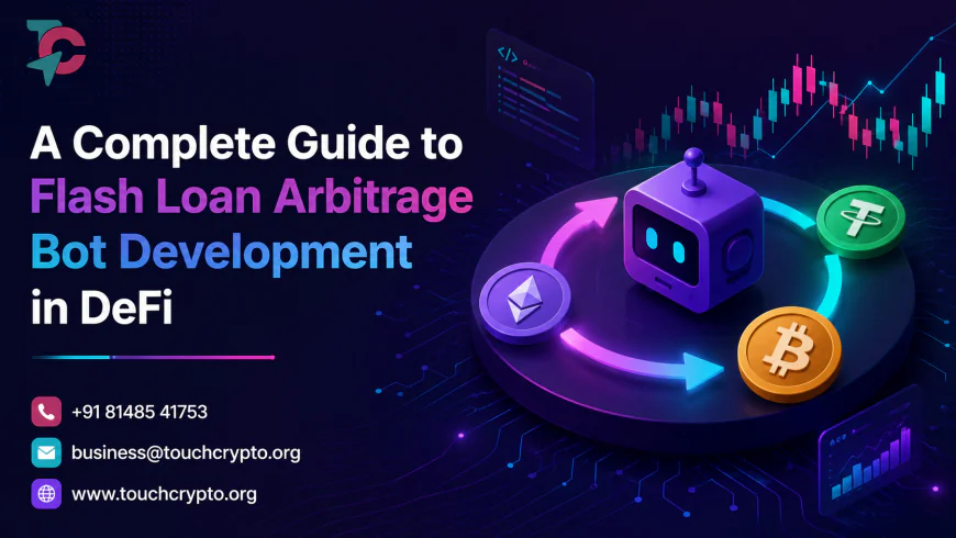 A Complete Guide to Flash Loan Arbitrage Bot Development in DeFi