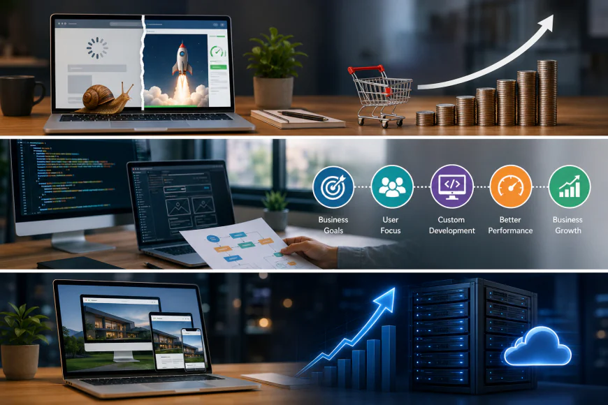Why Templated Sites Fail: The Business Case for a Custom Website Development Agency