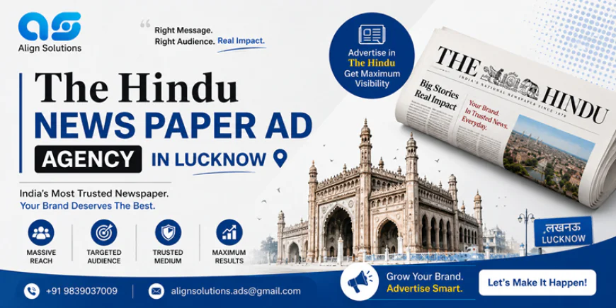 One Stop The Hindu Ad Booking Agency Lucknow