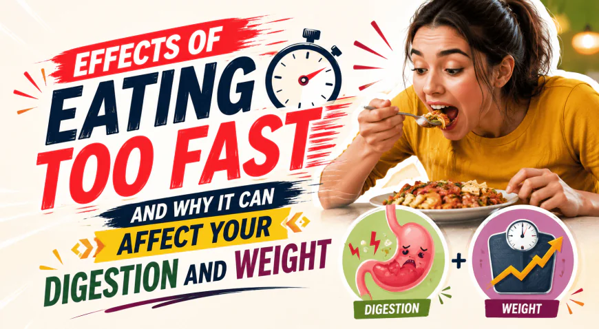 Effects of Eating Too Fast and Why It Can Affect Your Digestion and Weight