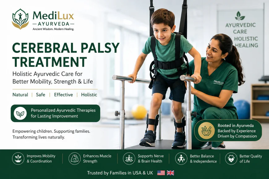 Cerebral Palsy Treatment Naturally with Ayurveda | MediLux Ayurveda USA & UK