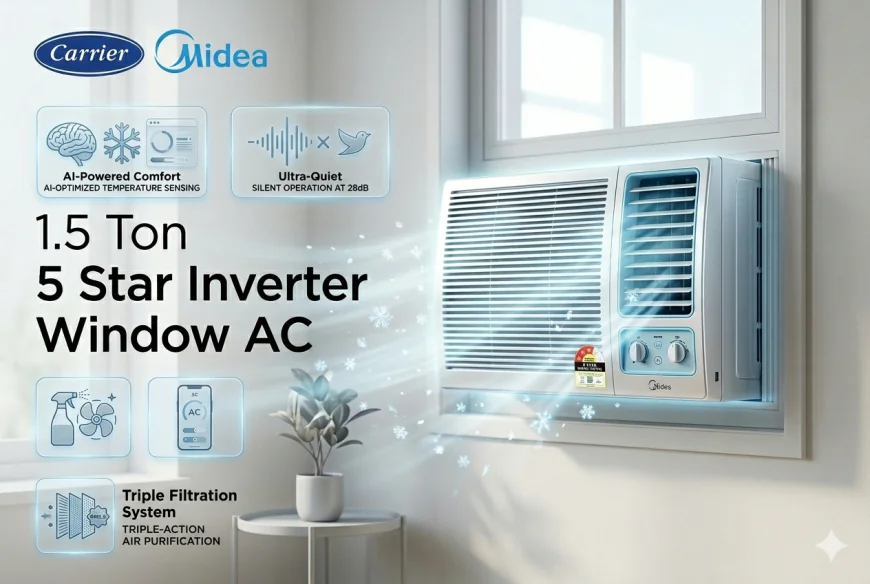 Window AC Buying Guide: Comfort, Efficiency, and Smart Cooling with Carrier Midea India