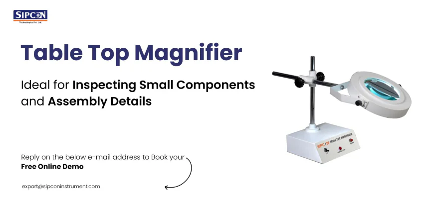 How Table Top Magnifiers Help Reduce Inspection Errors and Eye Strain