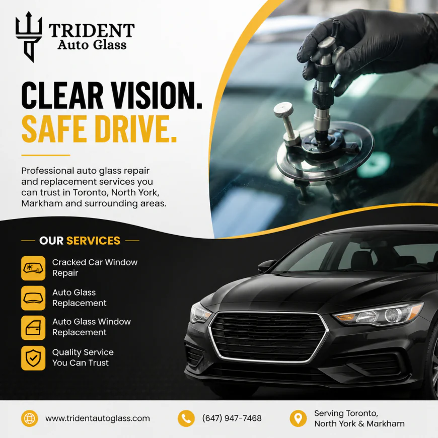 Cracked Car Window Repair in Toronto: What Drivers Should Know About Auto Glass Damage
