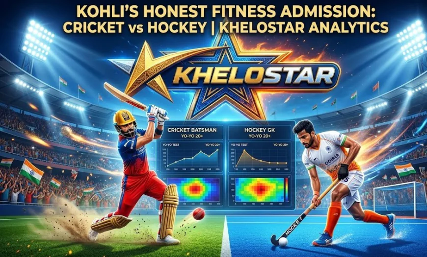 The 15% Reality: Why Kohli Believes Hockey Players Rule Indian Fitness