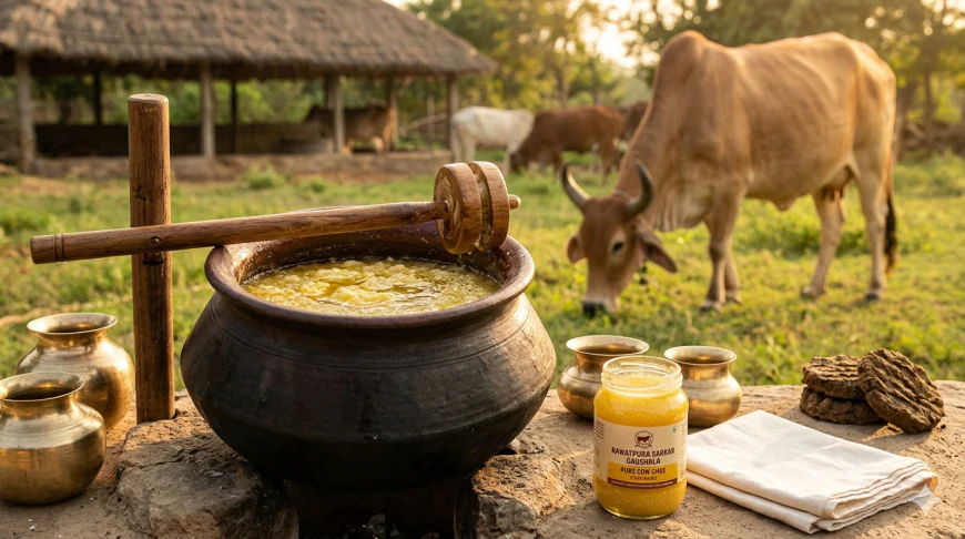 The Ultimate Guide to Pure Desi Cow Ghee: Why Rawatpura Sarkar Gaushala is India’s Trusted Choice