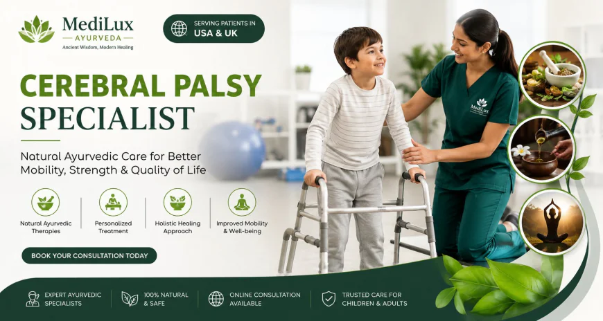 Cerebral Palsy Specialist – Natural Ayurvedic Care for Better Mobility & Quality of Life | MediLux Ayurveda