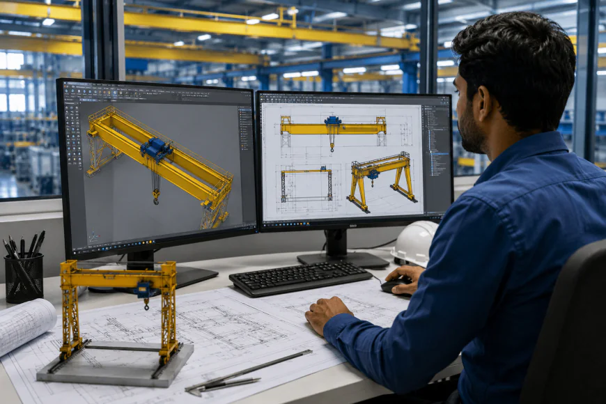 Crane Designer in Haryana: Building Advanced Material Handling Solutions for Industrial Excellence