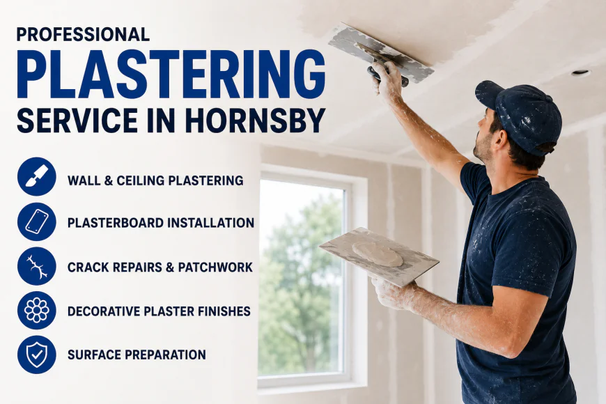 Plastering Service in Hornsby – Simply Better Services Australia
