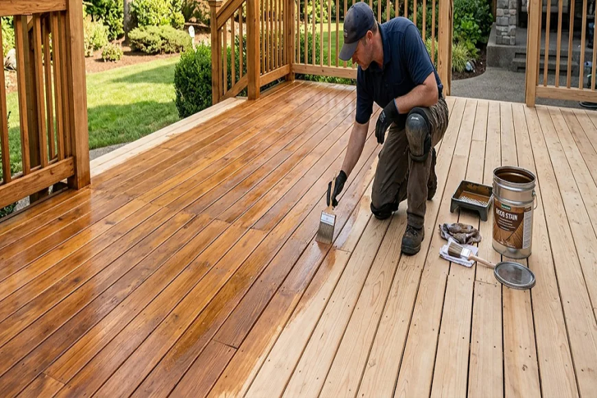 Expert Tips for Professional Deck Staining and Deck Restaining