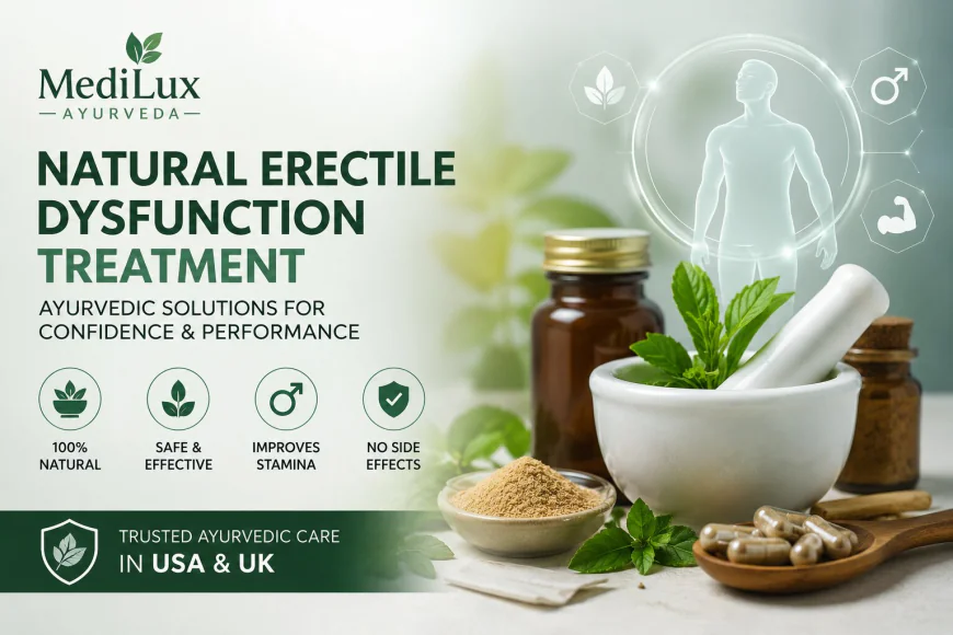 Erectile Dysfunction Treatment – Restore Confidence Naturally with MediLux Ayurveda