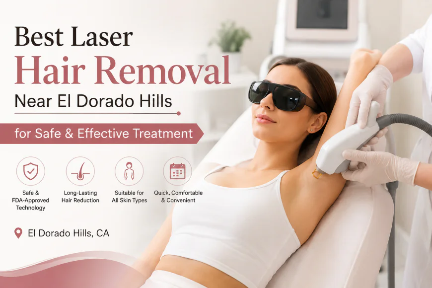 Best Laser Hair Removal Near El Dorado Hills for Safe & Effective Treatment