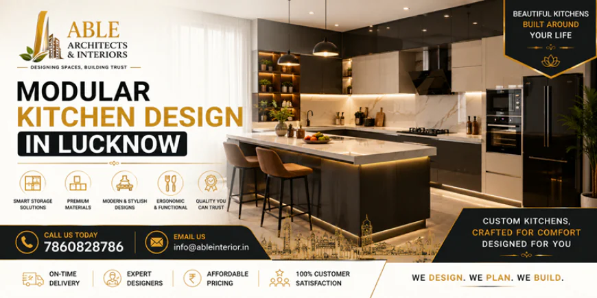 Functional Modular Kitchen Design in Lucknow Solutions