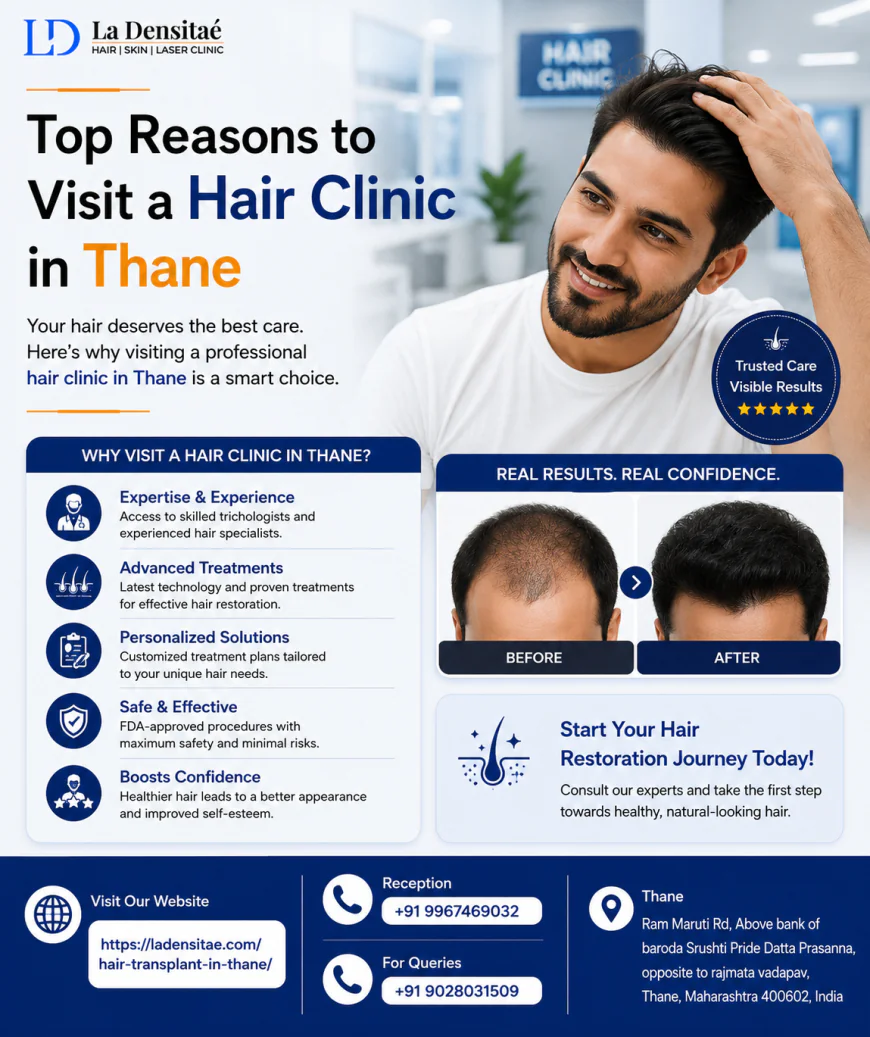 Top Reasons to Visit a Hair Clinic in Thane