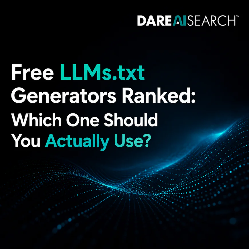 Free LLMs.txt Generators Ranked: Which One Should You Actually Use?