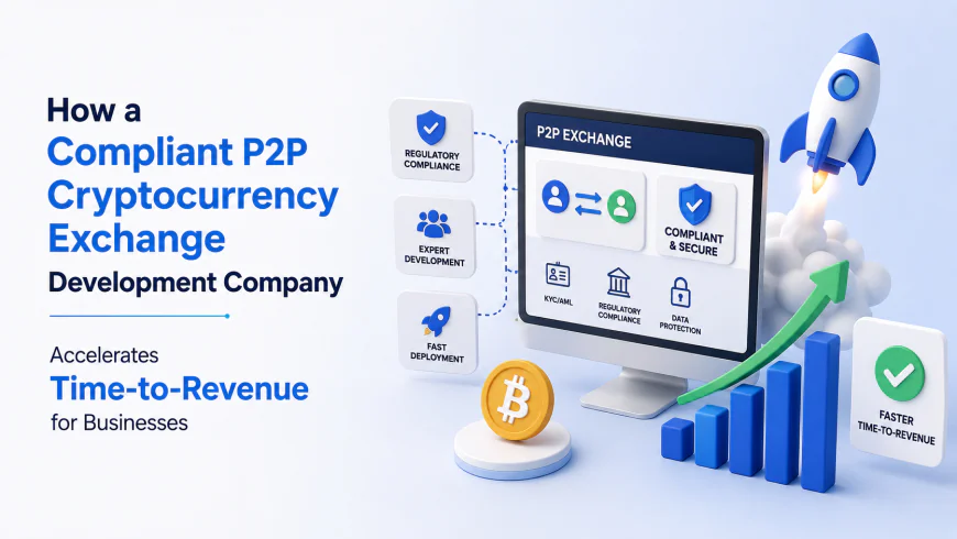 How a Compliant P2P Cryptocurrency Exchange Development Company Accelerates Time-to-Revenue for Businesses
