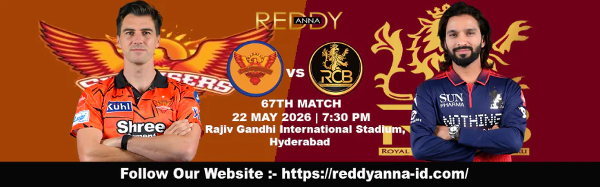 SRH vs RCB IPL 2026 Match 67 Preview & Deep Analysis
